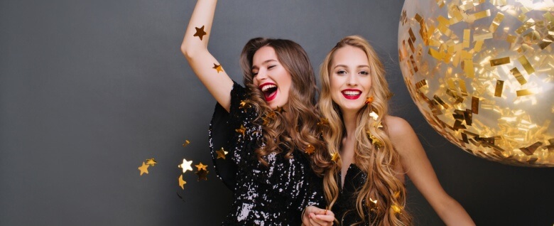 Makijaż sylwestrowo-karnawałowy krok po kroku